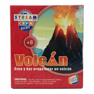 Imagen experimentos ciencia de bolsillo volcán Imagen experimentos ciencia de bolsillo volcán