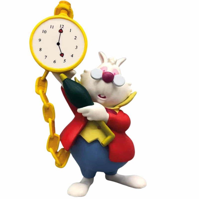 Imagen figura conejo blanco alicia en el país de las mara