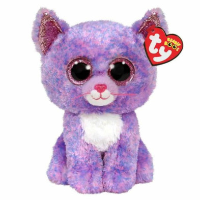 Imagen peluche beanie boos gato cassidy 24cm ty