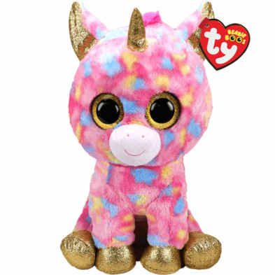Imagen peluche beanie boos xl unicornio fantasia 40cm ty Imagen peluche beanie boos xl unicornio fantasia 40cm ty