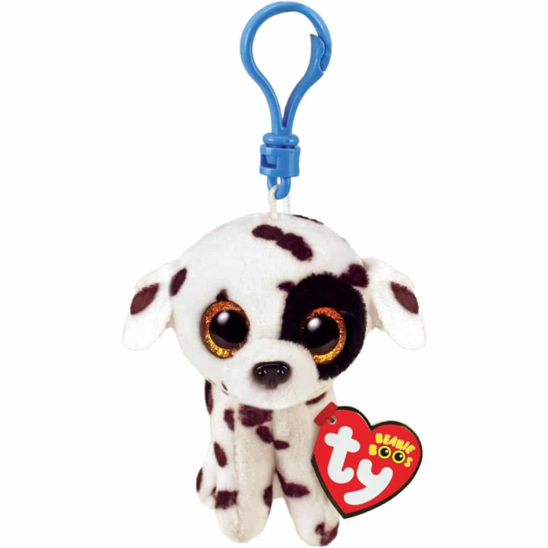 Imagen llavero peluche beanie boos perro luther 10cm ty