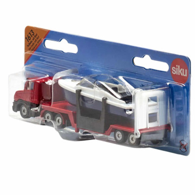 imagen 4 de camión de transporte con barco