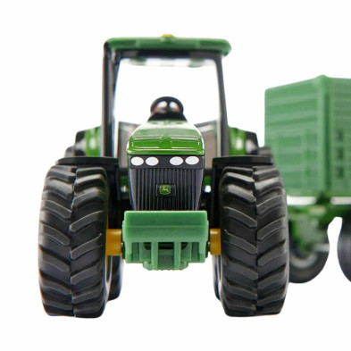 imagen 3 de tractor con remolque john deere 8000