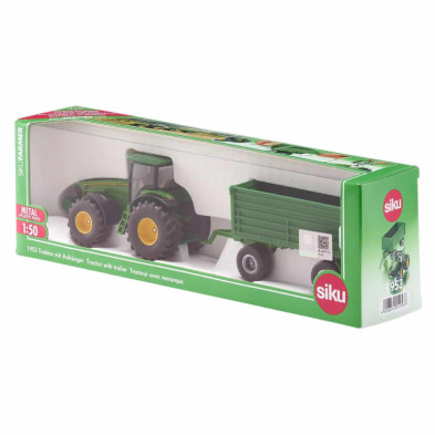 imagen 5 de tractor con remolque john deere 8000