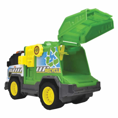 imagen 3 de camion de basura 30cm con luz y sonidos