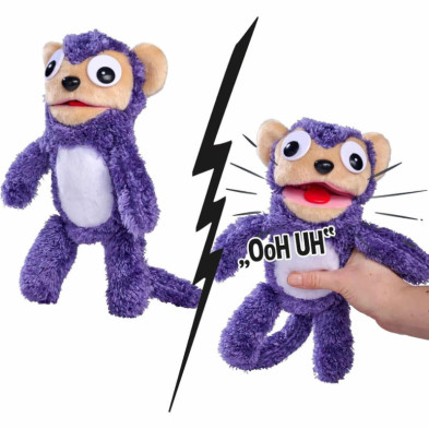 imagen 2 de peluche oso babbling con sonido screamerz 30cm m
