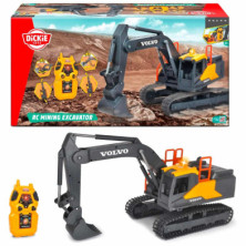 imagen 6 de excavadora volvo radio control con luz y sonido