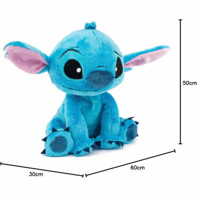 imagen 5 de peluche stitch 50cm lilo & stitch disney simba