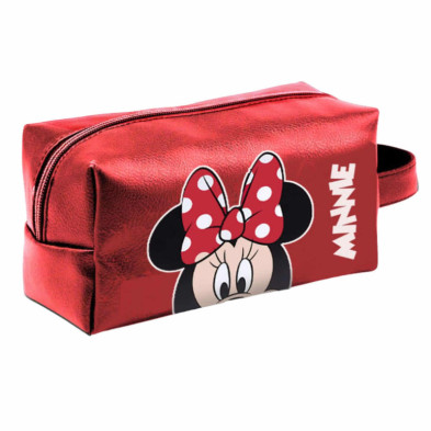 Imagen neceser minnie mouse rojo