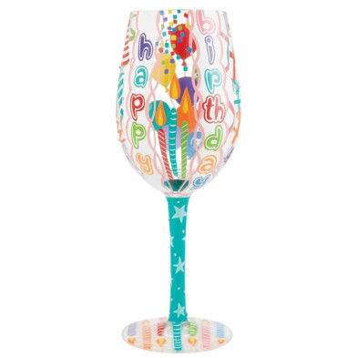 Imagen copa de vino happy birthday blast lolita