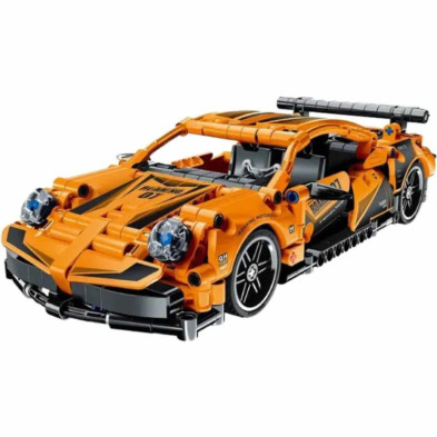 Imagen immaster coche de carreras naranja 605807