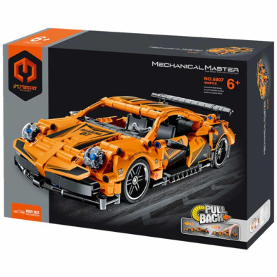 imagen 1 de immaster coche de carreras naranja 605807
