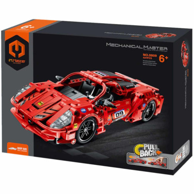 imagen 1 de immaster coche de carreras rojo 605809 437pz