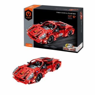 imagen 2 de immaster coche de carreras rojo 605809 437pz