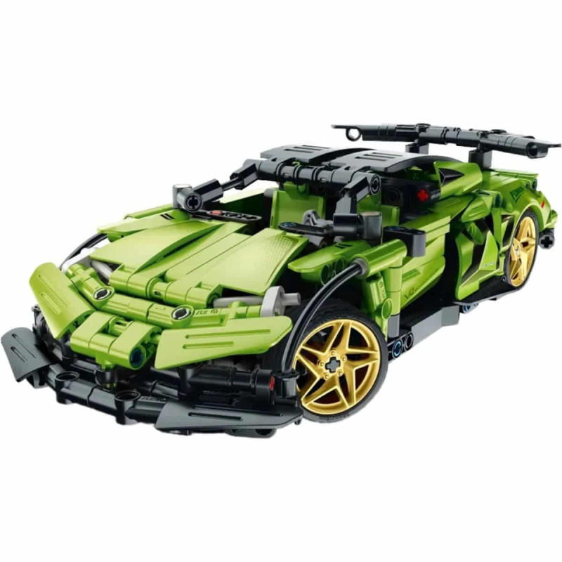 Imagen immaster coche verde rc 608042