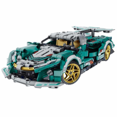 Imagen immaster coche verde rc 608044