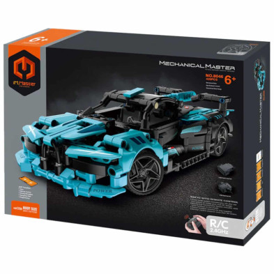 imagen 1 de immaster coche azul rc 608046
