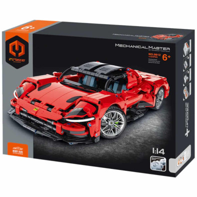 imagen 2 de immaster coche deportivo rojo 1131pz 609812