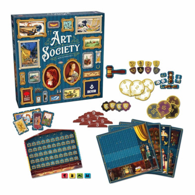 imagen 3 de juego de tablero art society devir