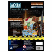 imagen 2 de juego de mesa exit el legado del profesor devir