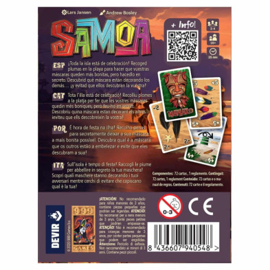 imagen 1 de juego samoa pocket devir
