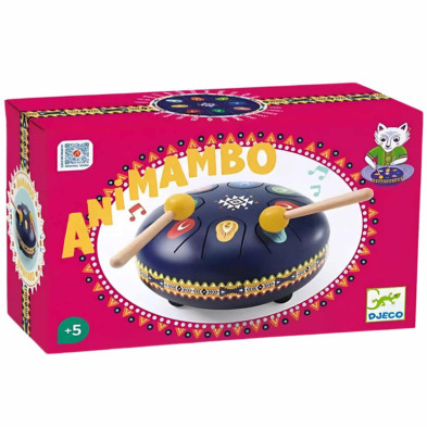 imagen 1 de animambo tambor metálico djeco