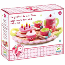 imagen 2 de juego de tacitas merienda lili rosa djeco