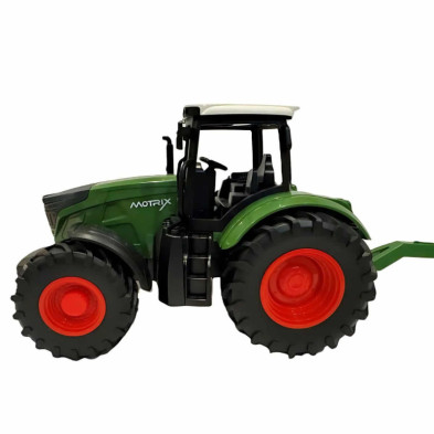 imagen 1 de tractor motrix con remolque para sembrar