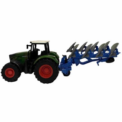 Imagen tractor motrix con arado