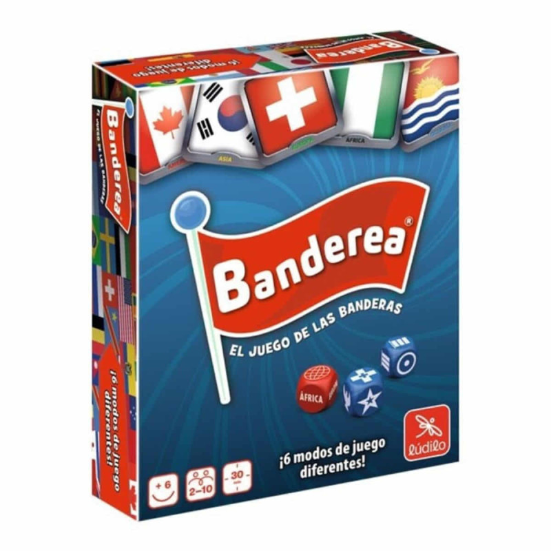 Imagen juego de mesa banderea ludilo Imagen juego de mesa banderea ludilo