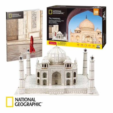 imagen 1 de puzzle 3d taj mahal national geographic