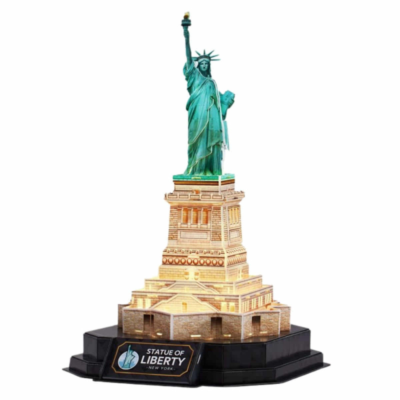 Imagen puzzle 3d estatua de la libertad led Imagen puzzle 3d estatua de la libertad led