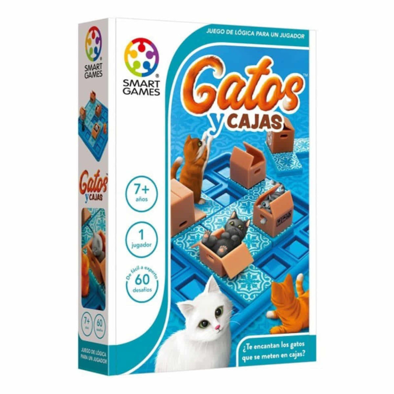 Imagen juego gatos y cajas Imagen juego gatos y cajas