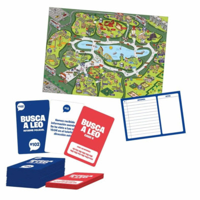 imagen 2 de juego de mesa busca a leo