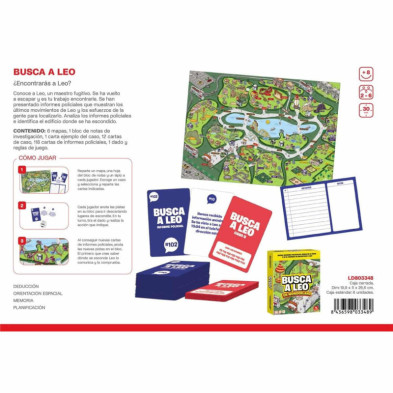 imagen 3 de juego de mesa busca a leo