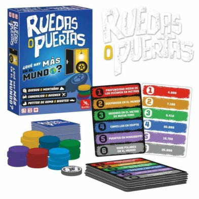 imagen 1 de juego de mesa ruedas o puertas
