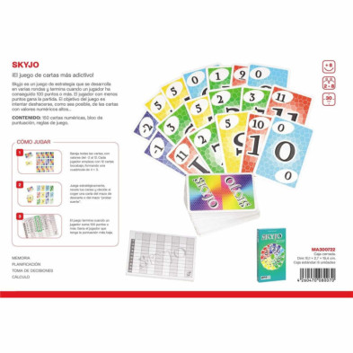 imagen 3 de juego de mesa skyjo