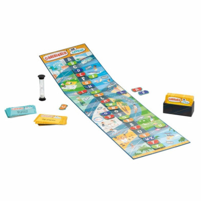 imagen 2 de juego de mesa carrera de letras