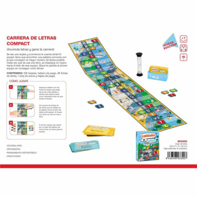 imagen 3 de juego de mesa carrera de letras