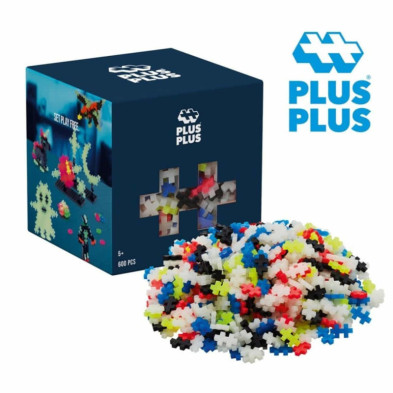 imagen 1 de cubo de piezas brilla en la oscuridad 600 piezas
