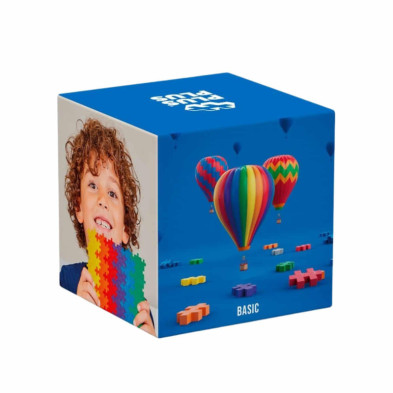 Imagen cubo de piezas básico 600 piezas plus plus