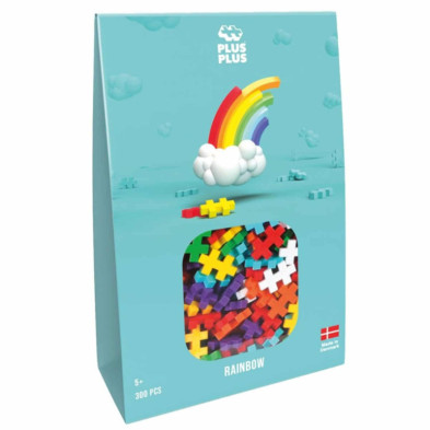 Imagen sobre de piezas arcoiris 300 piezas plus plus