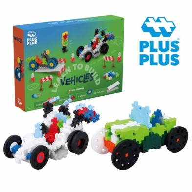 imagen 1 de puzzle vehiculos 500 piezas plus plus