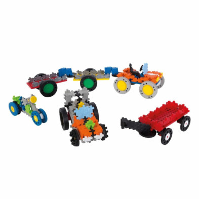 imagen 2 de puzzle vehiculos 500 piezas plus plus