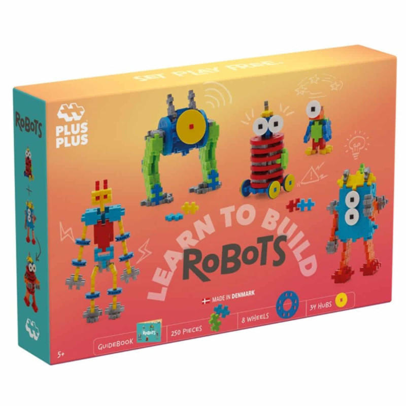 Imagen puzzle robots 250 piezas plus plus