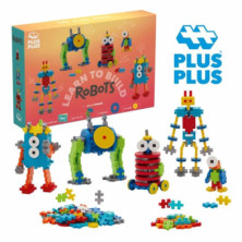 imagen 1 de puzzle robots 250 piezas plus plus