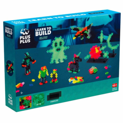 Imagen puzzle brilla en la oscuridad 500 piezas plus plus