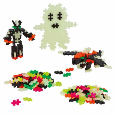 imagen 2 de puzzle brilla en la oscuridad 500 piezas plus plus