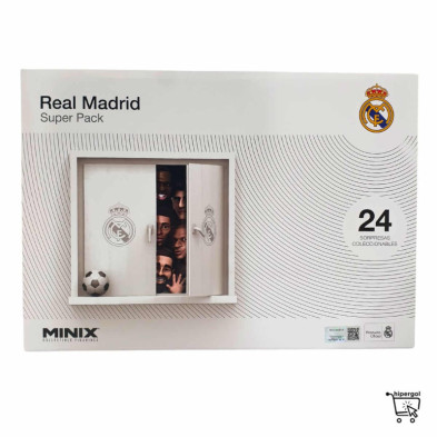 imagen 3 de figuras minix super pack 5 jugadores real madrid