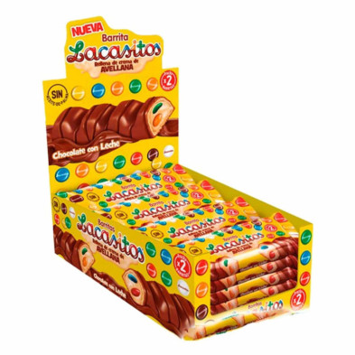 imagen 1 de lacasitos barrita cream duo 46grs estuche 16u